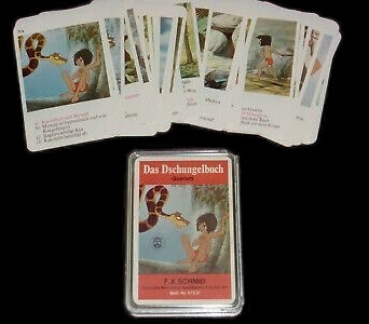 Disney "Das Dschungelbuch" Junglebook Convolut 1969 Revue Super 8 Movie + Schmid Cardgame in original box (0036)